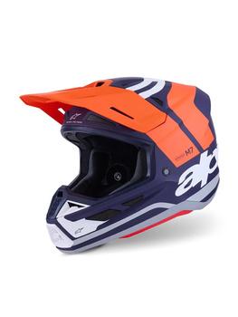 Kask Alpinestars S-M7 Core orange/blue