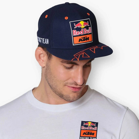 Czapka z daszkiem Red Bull KTM Teamline Flat Cap New Era