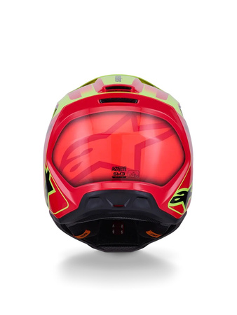 Kask Alpinestars S-M3 Fray red/yellow/black