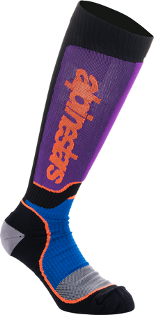 Skarpety Alpinestars MX Plus purple/orange