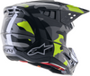 Kask Alpinestars SM5 Supertech M5 Rover 2 gray/yellow