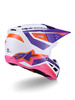 Kask Alpinestars S-M3 Heat white/purple/pink