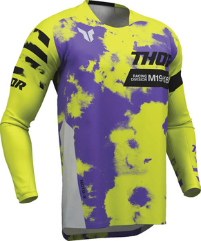 Bluza juniorskie Thor Launchmode Bleach gray/acid