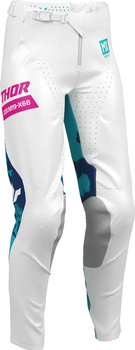 Spodnie damskie Thor Launchmode Bleach white/aqua