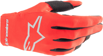 Rękawice Junior Alpinestars Radar red/silver