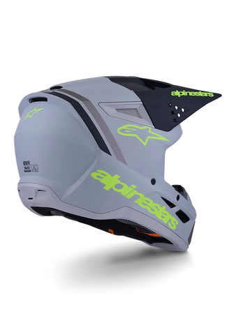 Kask Alpinestars S-M3 Radium gray/yellow
