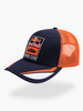 Czapka z daszkiem Red Bull KTM Curved Turbo Trucker Cap