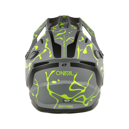 Kask O'Neal 1SRS Splash gray/yellow matt