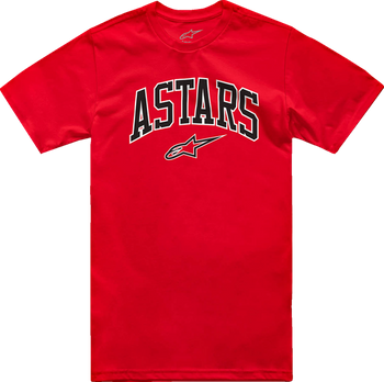 Koszulka T-Shirt Alpinestars Dunker red