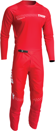 Zestaw juniorski Thor Sector Minimal red