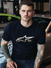 Koszulka T-Shirt Alpinestars Golden CSF black