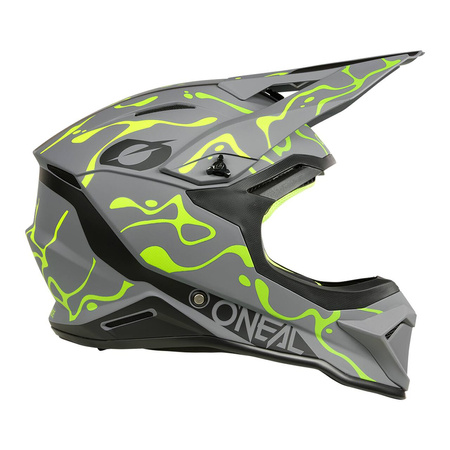Kask O'Neal 1SRS Splash gray/yellow matt