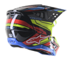 Kask Alpinestars SM5 Supertech M5 Action 2 black/yel/red