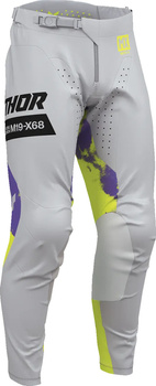 Spodnie Thor Launchmode Bleach gray/acid