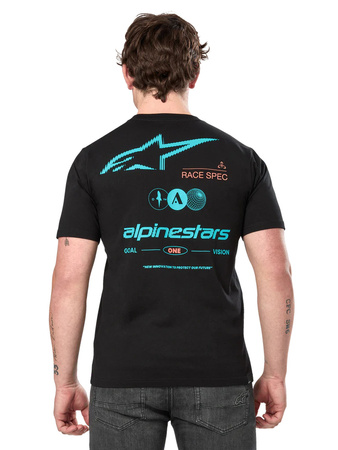 Koszulka T-Shirt Alpinestars Asym CSF black