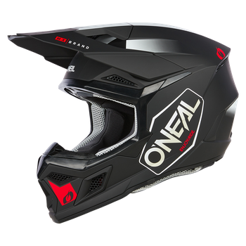 Kask O'Neal 3SRS Hexx black/white/red matt