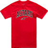 Koszulka T-Shirt Alpinestars Dunker red