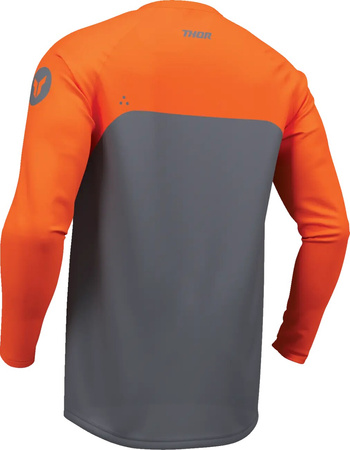 Bluza Thor Ridemode Menace charcoal/orange