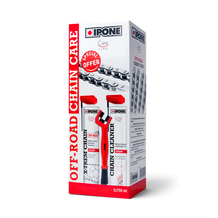 Zestaw do pielęgnacji łańcucha Ipone Off-Road Chain Care