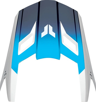 Daszek do kasku Thor Fleet Storm white/navy