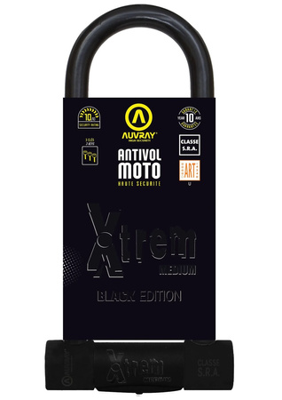 Blokada U-Lock Auvray Black Edition 85x230mm