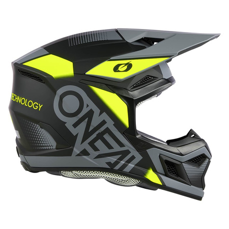 Kask O'Neal 3SRS Vision black/yellow/gray matt