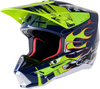 Kask Alpinestars SM5 Supertech M5 Rash navy/yellow