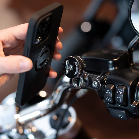 Uchwyt do śruby sprzęgła SP Connect chromowany Moto Clutch Mount 