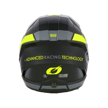 Kask O'Neal 3SRS Vision black/yellow/gray matt