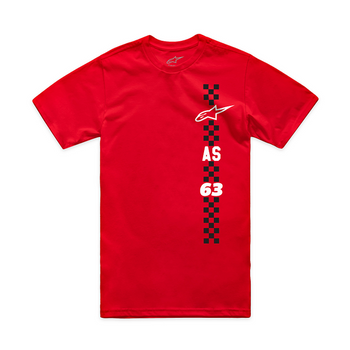 Koszulka T-Shirt Alpinestars CSF Liver red