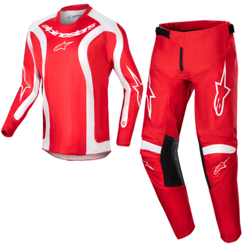 Zestaw Alpinestars Junior Racer Lurv red/white