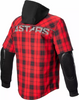 Koszula z ochraniaczami Alpinestars Tartan MO.ST.EQ red