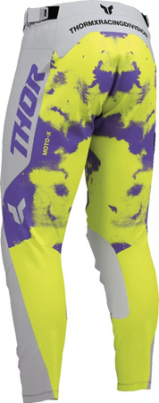 Spodnie Thor Launchmode Bleach gray/acid