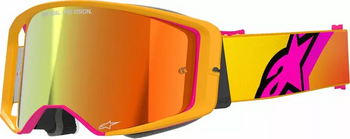 Gogle Alpinestars Supertech Corp ABS Vision yellow/pink mirror