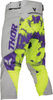 Spodnie juniorskie Thor Launchmode Bleach gray/acid