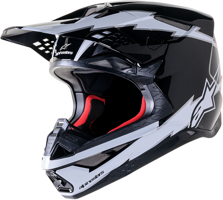 Kask Alpinestars SM10 Supertech M10 Ampress black/gray