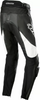 Spodnie damskie skórzane Alpinestars Stella Missile v3 black/white