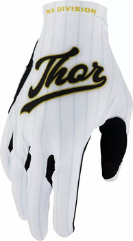 Rękawice Thor Sportmode Limited Edition Baller white/black