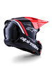 Kask Alpinestars S-M3 Radium black/red