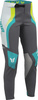 Spodnie damskie Thor Sportmode Velocity gray/acid