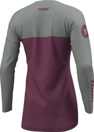 Bluza damska Thor Ridemode Menace gray/purple
