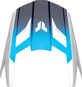 Daszek do juniorskiego kasku Thor Fleet Storm white/navy