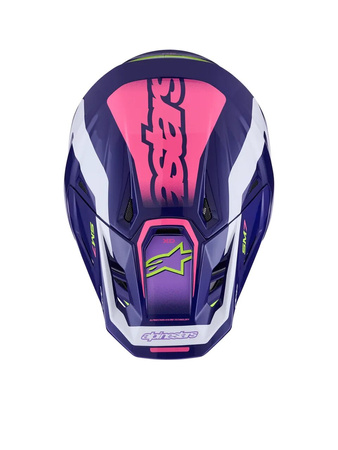 Kask Alpinestars S-M7 Deed purple/pink
