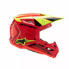 Kask Juniorski Alpinestars SM3 Fray red/yellow