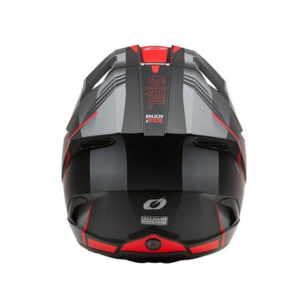 Kask O'Neal 3SRS Haze black/gray/red matt