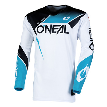 Bluza O'Neal Hardwear Air Slam white/teal