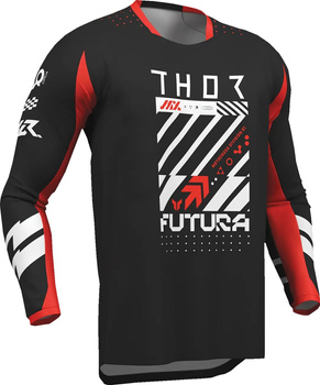 Bluza juniorskie Thor Launchmode Futura black/red