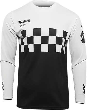 Bluza Thor Hallman Differ Cheq white/black