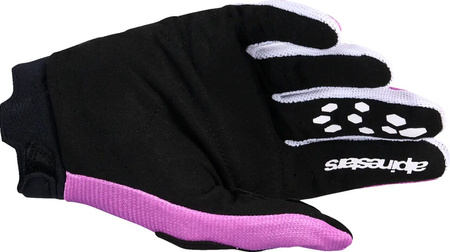 Rękawice damskie Alpinestars Stella Full Bore v2 violet/white/black