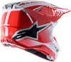 Kask Alpinestars SM10 Supertech M10 Unit white/red